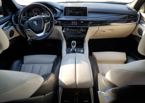 2017 BMW X6 Sdrive35I z USA, uszkodzony, nr VIN 5UXKU0C38H0F99794